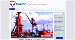 Desktop Screenshot of komak.nl